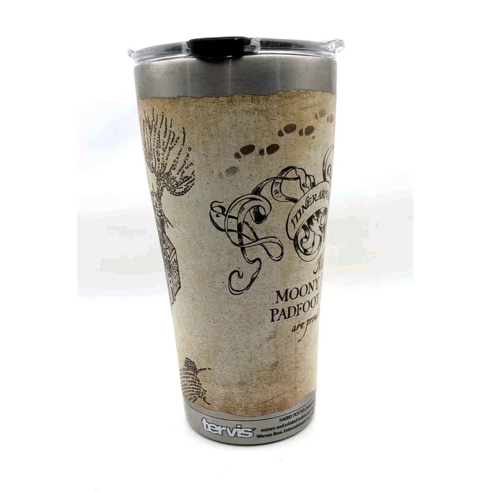 TERVIS 20 Oz. Stainless Steel the Marauder's Map Hogwarts Harry Potter tumbler